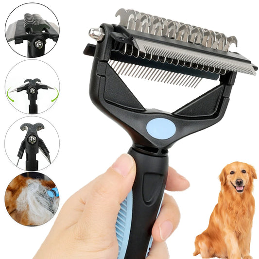 3-in-1 Pet Grooming Brush